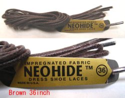 画像2: Deadstock 1960-70'S NEO-HIDE DRESS SHOE LACES ロウ引き靴ヒモ アメリカ製