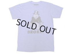 画像1: MONOPOLY "Broke?" T-Shirts 50/50 MAD ENGINE モノポリー Tシャツ 