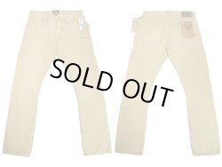 画像1: Double RL(RRL) SLIM BOOTCUT Corduroy Pants Yellowish Vintage加工 USA製