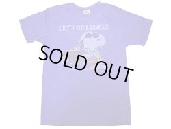 画像1: JUNKFOOD "LET'S DO LUNCH ! " SNOOPY スヌーピー Tシャツ アメリカ製
