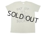 JUNKFOOD "PAY UP SUCKA ! " MONOPOLY　モノポリーTシャツ アメリカ製