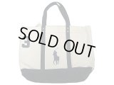 POLO by Ralph Lauren Big Pony Canvas Tote Bag ビッグ・ポニー トートバック 生成