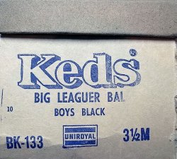 画像2: Deadstock 1970'S(Late) Keds BIG LEAGUER BAL BOYS BK133 アメリカ製 箱付