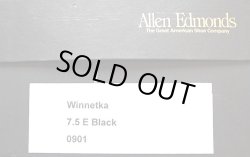 画像2: Allen Edmonds Winnetka V-Tip Loafer Black×Rubber Sole USA製 箱付