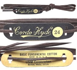 画像3: Deadstock 1960-2000'S Cordo-Hyde SHOE LACES ロウ引き靴ヒモ アメリカ製