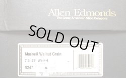 画像2: Allen Edmonds MacNeil Wing-Tip Walnut Grain ウイング・チップ USA製 箱付 FS