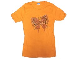 画像1: Deadstock 1970-80'S Champion Tシャツ 【Women's】"Butterfly"アメリカ製 