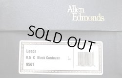 画像3: Allen Edmonds Leeds Black CORDOVAN Plane-Toe コードバン USA製 箱付