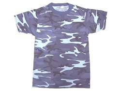 画像1: Deadstock 1980-90'S Midnight-Camo T ミッドナイト・カモ Tシャツ アメリカ製 