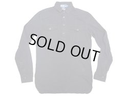 画像1: POLO Ralph Lauren Cut&Sewn Shirts L/S ポロ ラルフ スラブコットン シャツ 黒
