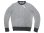 画像1: J.Crew 2tone Cable Knit Sweater  ツートン ケーブル・コットン・ニット セーター  (1)