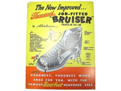 画像1: Thorogood JOB-FITTED "BRUISER" AD Pasteboard #2 Deadstock 1960'S