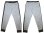 画像1: WALLACE & BARNES  Heavy Cotton Sweatpants Slim Fit 2tone グレー×紺 (1)