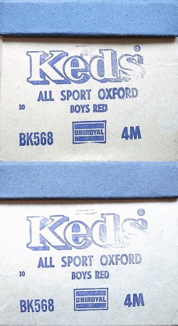 画像3: Deadstock 1970'S Keds ALL SPORT  BK568 赤×白 【Women's Size】 箱付 #1