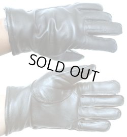 画像4: Deadstock 1980'S US.Military Leather Gloves(Wool Lined) 米軍 黒本革 手袋