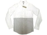 【期間限定50%OFF】J.Crew Oxford 2tone B.D.Shirts 白 ×灰 切替オックスフォード