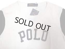 画像3: POLO Ralph Lauren "POLO" 2tone Long Sleeve T ポロ・ラルフ 白×紺 ロンT