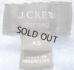 画像4: 【期間限定35%OFF】J.CREW Oxford Pull-Over B.D Shirts 半袖 ボタンダウン青 #1