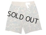 WALLACE & BARNES by J.Crew Camouflage Sweat Shorts Cut-Off Vintage加工