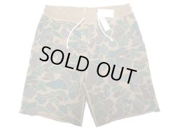 画像1: WALLACE & BARNES by J.Crew Camouflage Sweat Shorts Cut-Off Vintage加工
