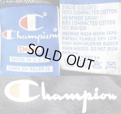 画像3: Deadstock 1990'S Champion ‎Shorts チャンピオン ショーツ 黒 綿100% アメリカ製 