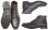 画像4: Allen Edmonds  Casual Welts  Grain Cap-Toe Boots  黒モミ革 USA製 箱付