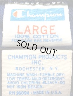画像4: Deadstock 1980'S Champion Multi-Color 襟付 Tシャツ 綿100% アメリカ製 