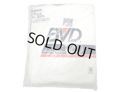 画像1: Deadstock 1987'S B.V.D V-Neck 3P Tシャツ 白　3枚パック 綿100% アメリカ製 袋入