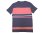 画像2: BDG. SLIM FIT CREW-NECK Boder T-Shirts BDG. 紺×杢赤 ボーダー Tシャツ  (2)