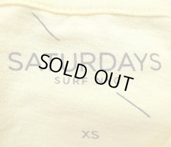 画像4: SATURDAYS SURF NYC LOGO T-Shirts サタデーズサーフ ロゴ入 プリントTシャツ