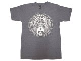 OBEY Skull Print T-Shirts  Charcoal  オベイ スカル プリント Tシャツ メキシコ製