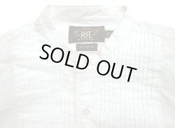 画像3: Double RL(RRL) Band-Collar Dress  Shirts ダブルアールエル 白 ドレス・シャツ