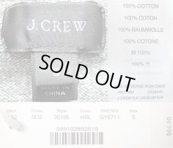 画像4: J.CREW V-Neck Cotton Kint Sweater Gray Vネック・コットン・ニット・セーター 