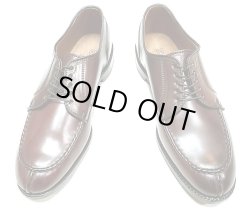 画像2: Allen Edmonds Bradley Burgundy CORDOVAN V-TIP コードバン USA製
