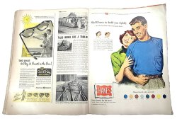 画像5: LIFE  April,.25, 1949 "PARIS FASHIONS" American Weekly Magazine ライフ