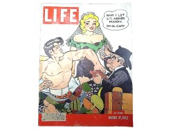 画像1: LIFE  March.31, 1952 "AL CAPP" American Weekly Magazine ライフ・マガジン