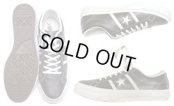 画像3: CONVERSE STAR & BARS (JACK STAR) LEATHER（本革） 黒×白 ジャック・スター