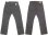 画像1: J.CREW 1040 Slim-Stright Black Jeans  KAIHARA DENIM  貝原デニム 脇割り (1)