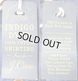 画像5: WALLACE & BARNES by J.Crew Indigo Band Collar Shirts ウォレス＆バーンズ