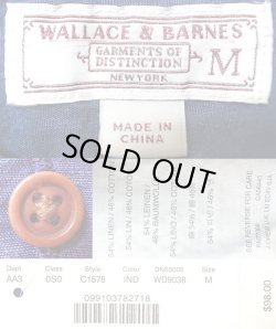 画像4: WALLACE & BARNES by J.Crew Indigo Band Collar Shirts ウォレス＆バーンズ