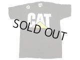 Deadstock 1993'S CAT(CATERPILLAR) ロゴ Tシャツ 100% COTTON 黒 アメリカ製