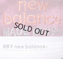 画像4: New Balance M997CRG Nylon Mesh×‎Suede（本革）ニューバランス アメリカ製