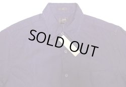 画像3: J.CREW Cotton Gabardine Shirts ジェイ・クルー 紺　織生地　ギャバシャツ