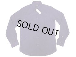 画像1: J.CREW Cotton Gabardine Shirts ジェイ・クルー 紺　織生地　ギャバシャツ