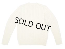 画像2: WALLACE & BARNES by J.Crew Shetland Fisherman's Cable Sweater Ivory 