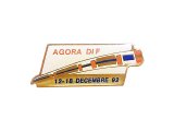 Vintage Pins（ヴィンテージ・ピンズ）#0117  "AGORA DIF 1992'S" Pins  France