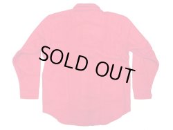 画像4: Deadstock 1990'S Melton Outer Wear メルトン CPO Shirts 赤 Made in USA