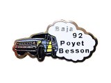 Vintage Pins（ヴィンテージ・ピンズ）#0188 "Baja 92 Poyet Besson" Pins France