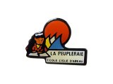 Vintage Pins（ヴィンテージ・ピンズ）#0206 "LA PEUPLERAIE"  Made in France
