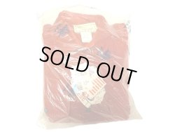 画像2: Deadstock 1990'S Melton Outer Wear メルトン CPO Shirts 赤 Made in USA